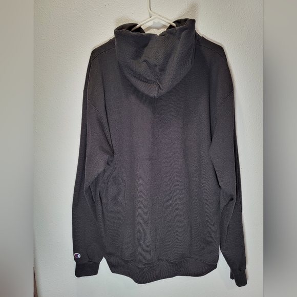 SOLD Champion University of Colorado College Black Sweatshirt Hoodie Size Large - Picture 9 of 12